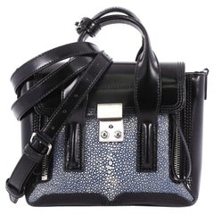 3.1 Phillip Lim Pashli Satchel Stingray and Leather Mini 3.1 Phillip Lim Pashli Satchel Stingray and Leather Mini
