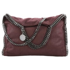 Stella McCartney Falabella Fold Over Bag Shaggy Deer