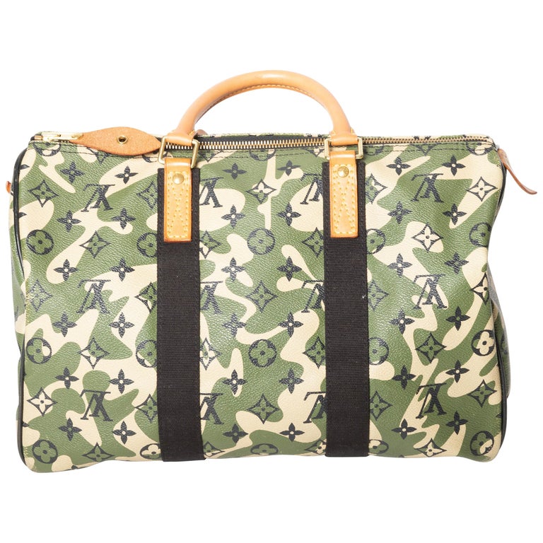 Limited Edition Louis Vuitton Monogramouflage Speedy For Sale at