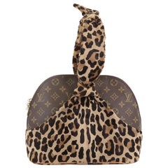 Louis Vuitton Limited Edition Alaia Centenaire Alma Bag Pony Hair and Monogram C