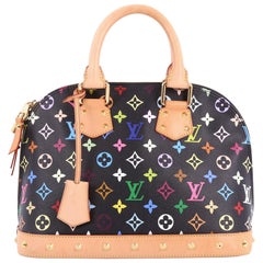 Louis Vuitton Alma NM Handbag Monogram Multicolor PM