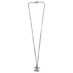 Chanel Jewelled CC Pendant Necklace 