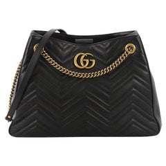 Gucci GG Marmont Chain Shoulder Bag Matelasse Leather