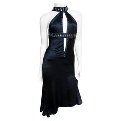   Versace Silk Dress with Studs S/S 2004