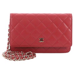 Chanel Wallet on Chain Quilted Lambskin