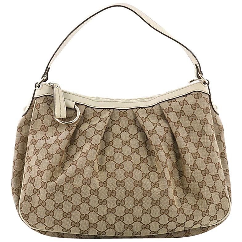 Gucci Sukey Hobo GG Canvas Medium