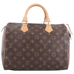 Louis Vuitton Speedy Handbag Monogram Canvas 30