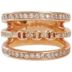 Hoorsenbuhs Diamond & Yellow Gold Asset Ring