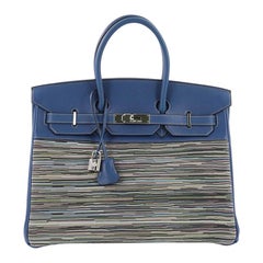 JUST DROPPED: Vintage Hermès Birkin 35 in Noir Box Calf Leather