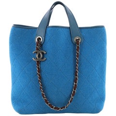 Chanel Pop Tote Quilted Felt Medium