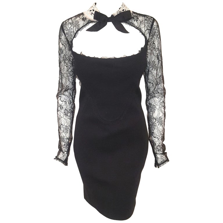 Patterned V-neck, loose-fitting long dress with godel 94629 main image 0