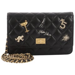 Chanel Lucky Charms Reissue Wallet on Chain Quilted Calfskin