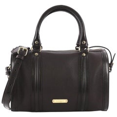 Burberry Alchester Convertible Satchel Leather Medium