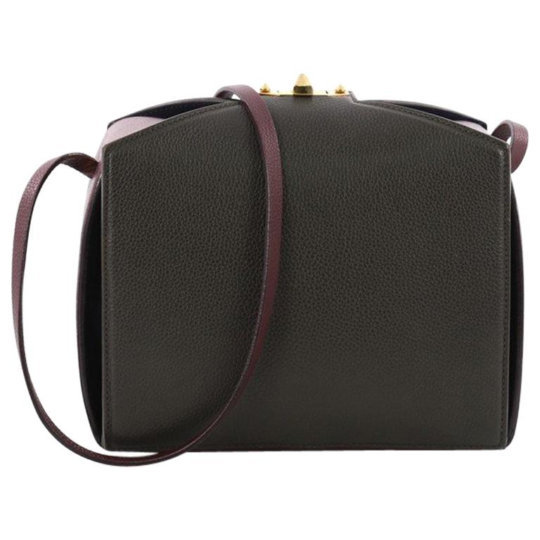Alexander McQueen Legend Box Shoulder Bag Leather Medium