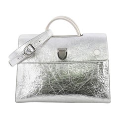 Christian Dior Diorever Handbag Leather Large