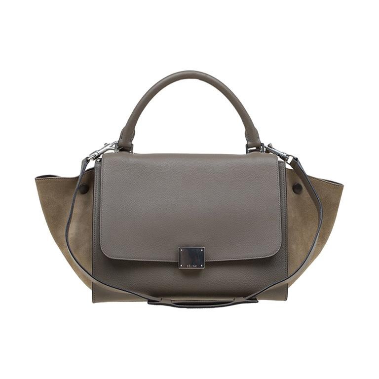 Celine Beige Leather And Suede Small Tze Bag At 1stdibs Celine Beige Leather And Suede Small Tze Bag For