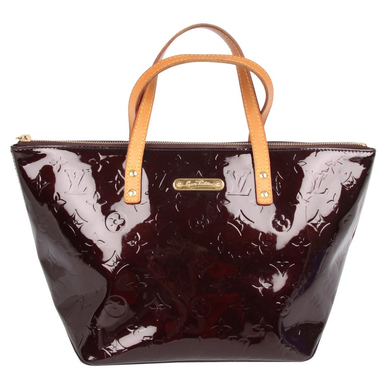 Louis Vuitton - Authenticated Purse - Patent Leather Burgundy for Women, Very Good Condition