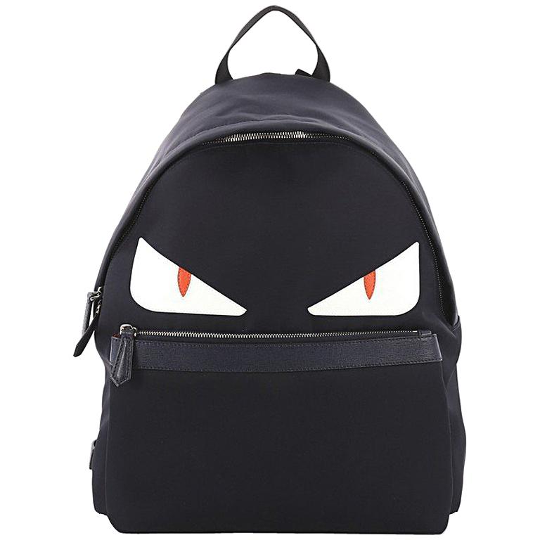 Fendi Monster Backpack Nylon Large