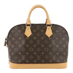 Louis Vuitton Vintage Alma Handbag Monogram Canvas PM