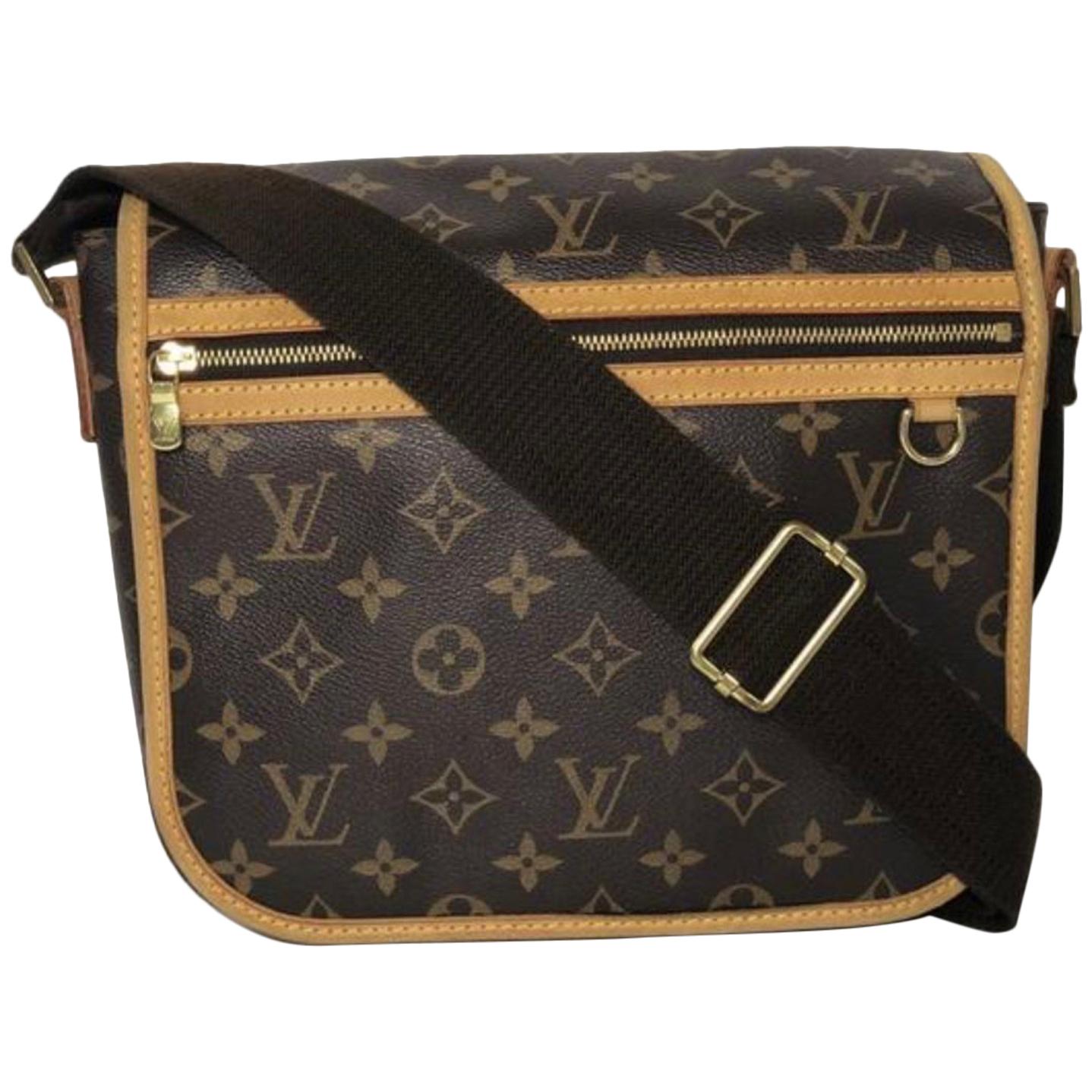  Louis Vuitton Monogram Messenger Bosphore PM Crossbody Handbag For Sale