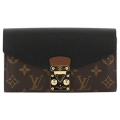 leather purses and wallets Louis Vuitton Pallas Wallet Monogram Canvas and Calf Leather