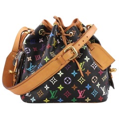 Louis Vuitton Monogram Multicolore Petit Noe Shoulder Bag - FINAL SALE –  LuxeDH