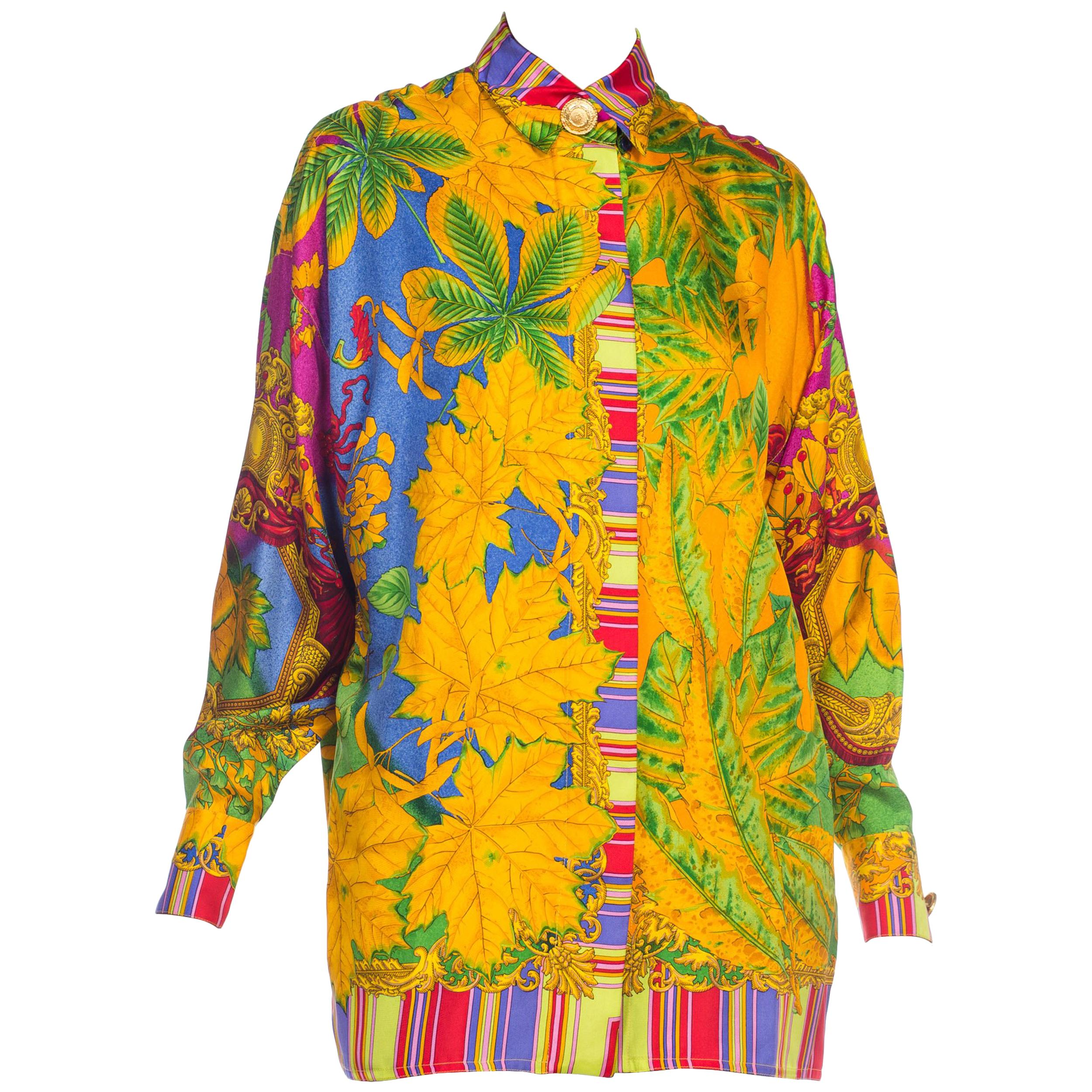 50s Mens Yellow and Green Embroidered Western Shirt at 1stDibs | 1950s ...