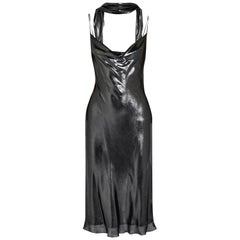 Cushnie Et Ochs Zelda Draped Lamé Midi Dress