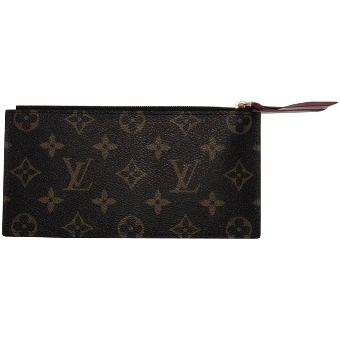  Louis Vuitton Monogram Pochette Felicie Zip Clutch Insert For Sale