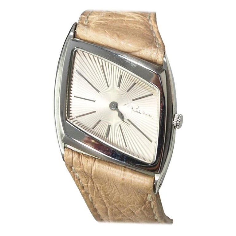New Roberto Cavalli Ladies "Kite" Watch with Crocodile Band, 21st Century at 1stDibs