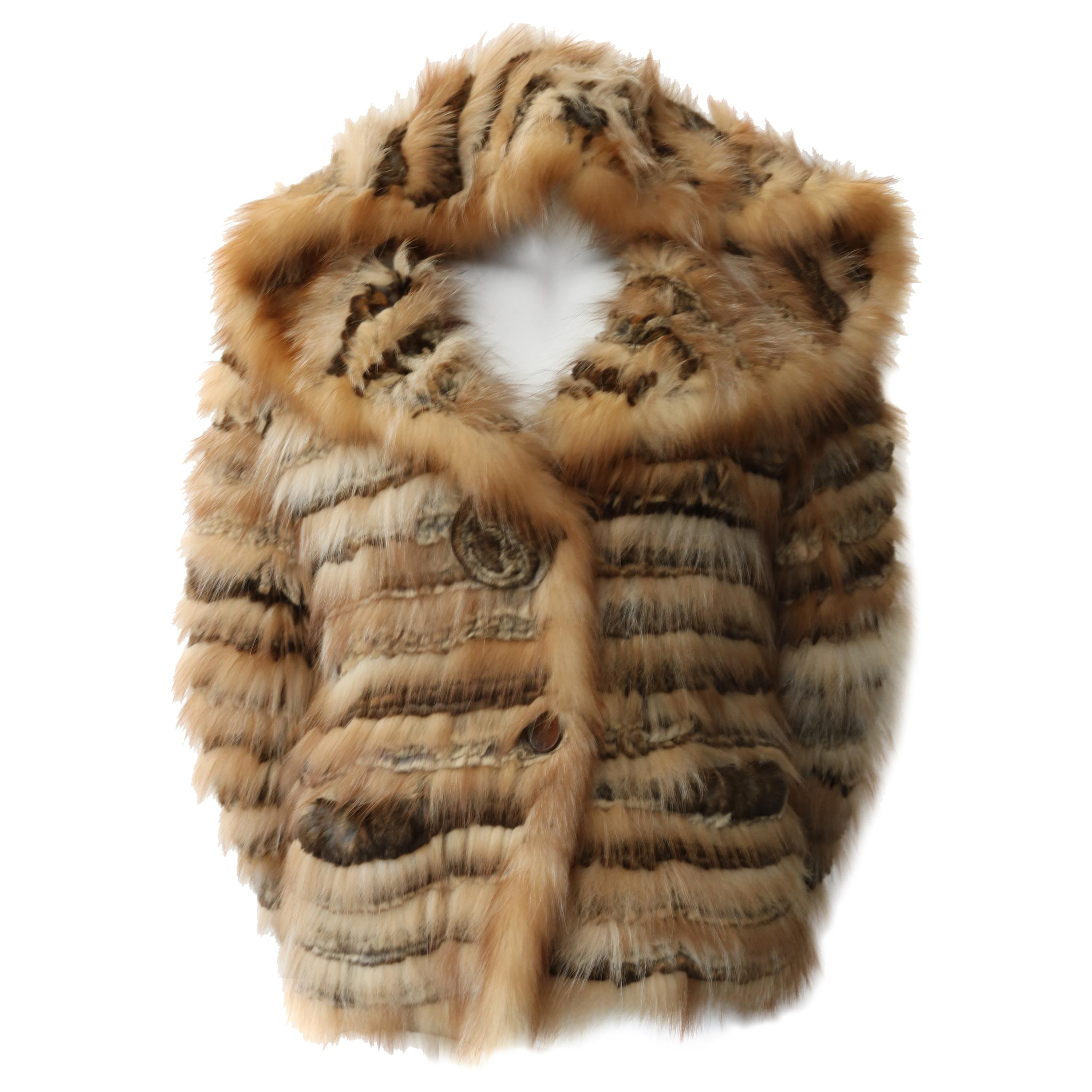Rizal Vintage Fur Jacket 