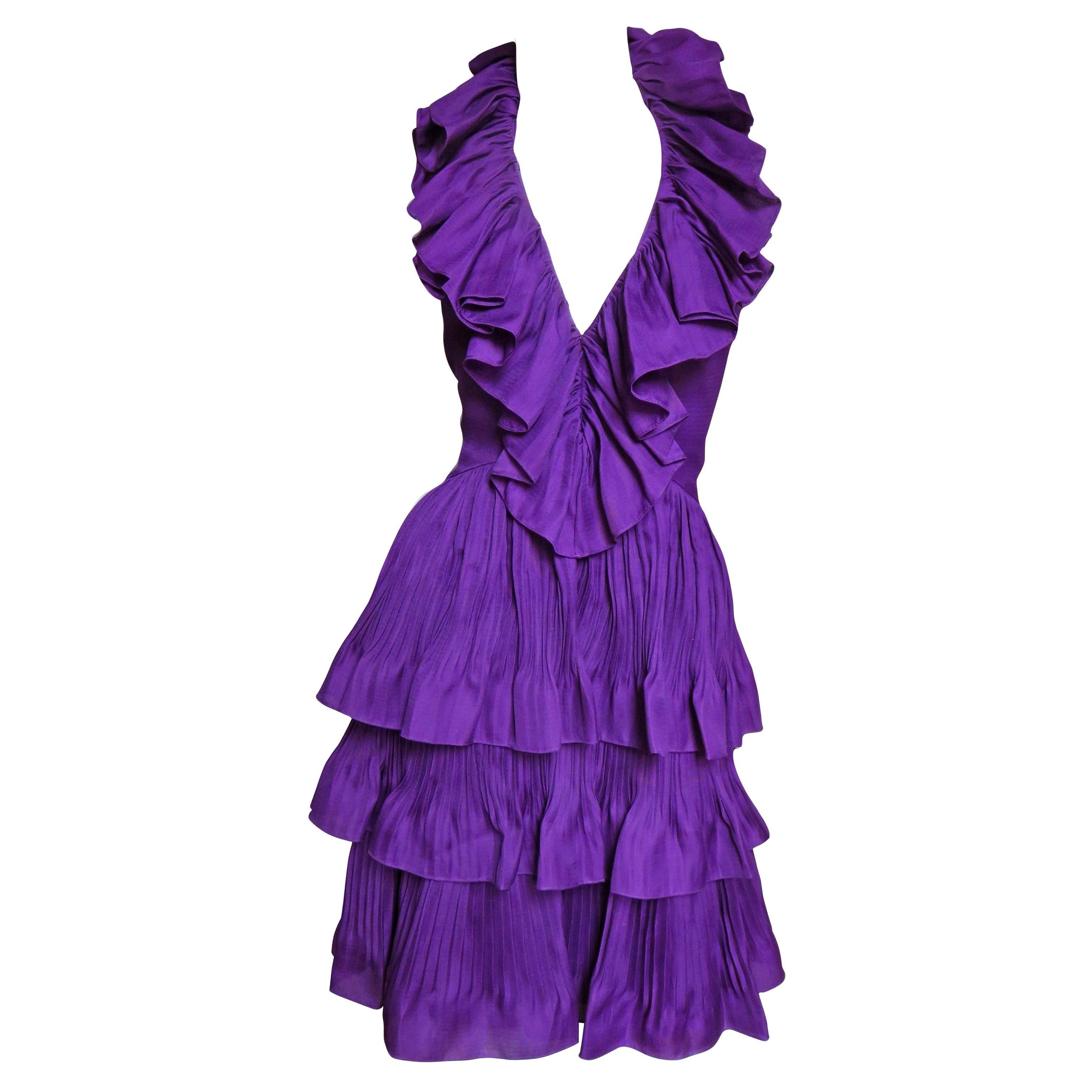 Vestido Halter de Seda John Galliano for Christian Dior S/S 2009 en venta