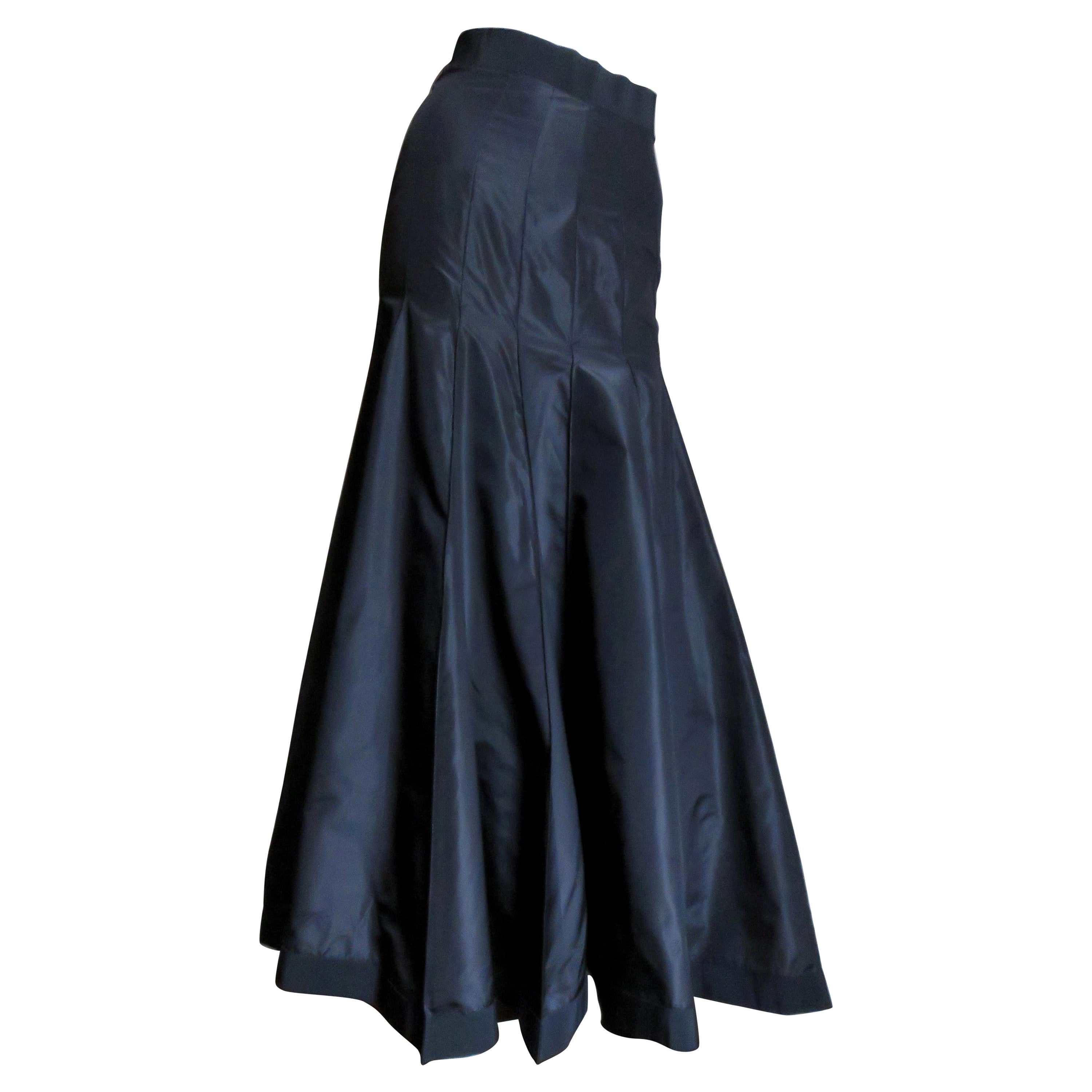 Angelo Tarlazzi New Silk Maxi Skirt For Sale