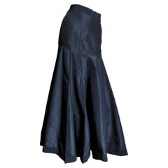 Angelo Tarlazzi New Silk Maxi Skirt