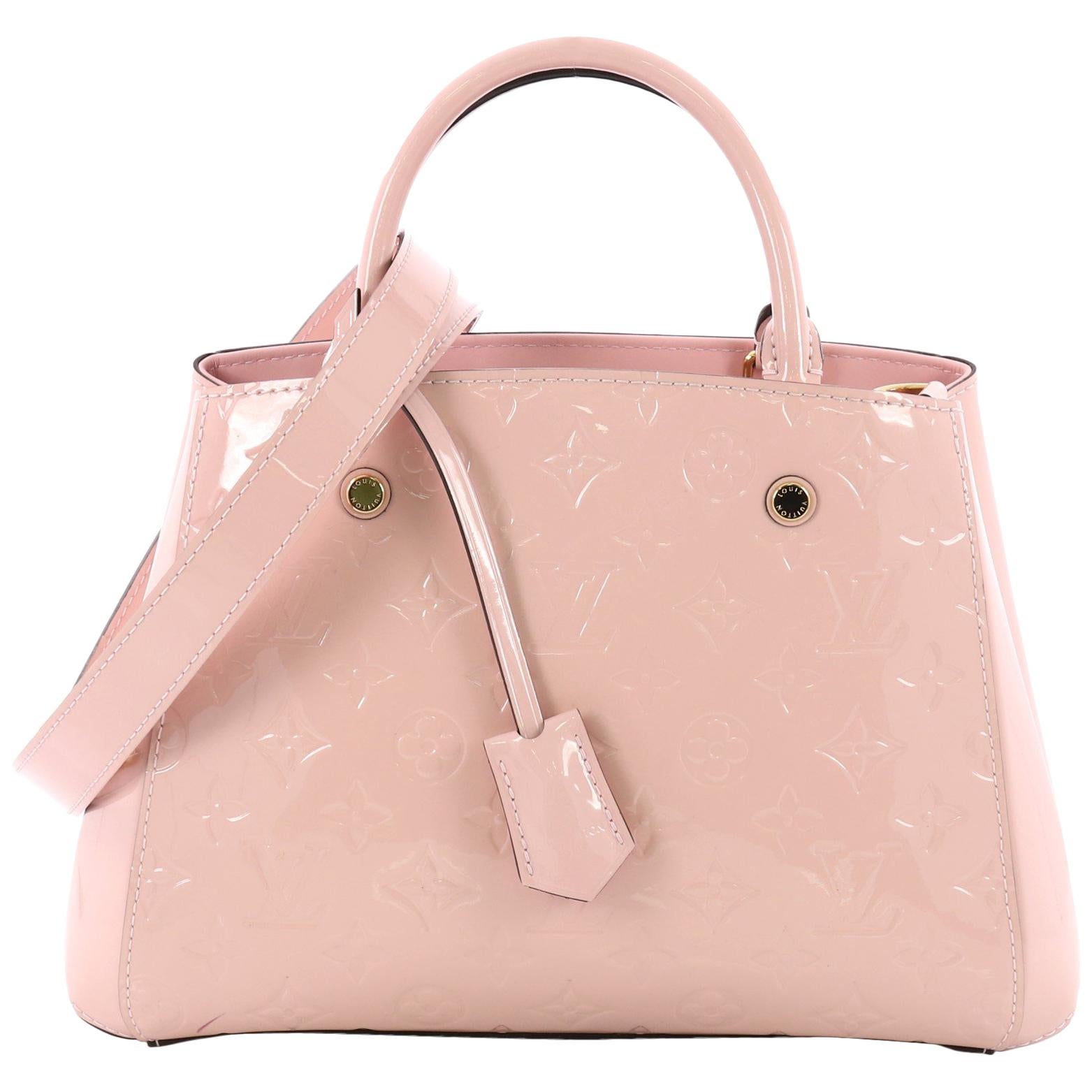 Louis Vuitton Montaigne Handbag Monogram Vernis BB