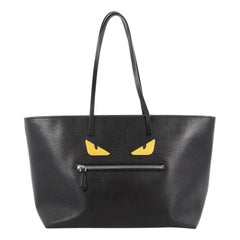 Fendi Monster Roll Tote Leather Medium