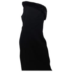 Michael Kors Black One Shoulder Dress