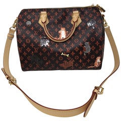 Used Louis Vuitton Catogram Speedy Bandouliere