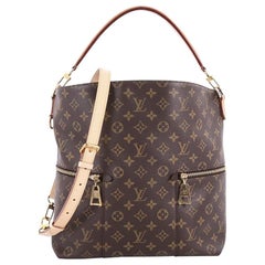 Louis Vuitton Melie Handtasche mit Monogramm aus Segeltuch