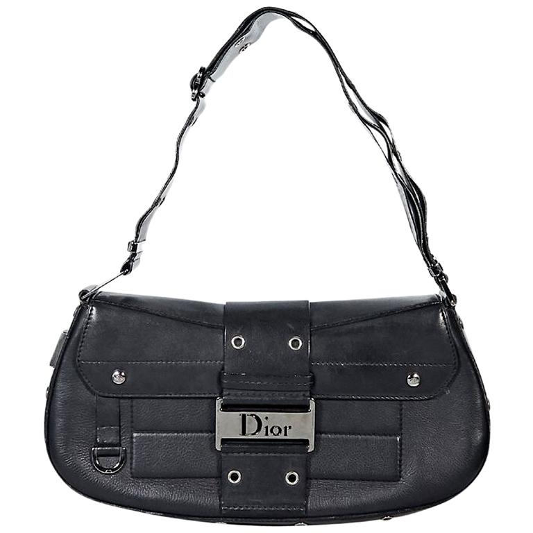 Black Christian Dior Street Chic Columbus Bag For Sale at 1stDibs ...