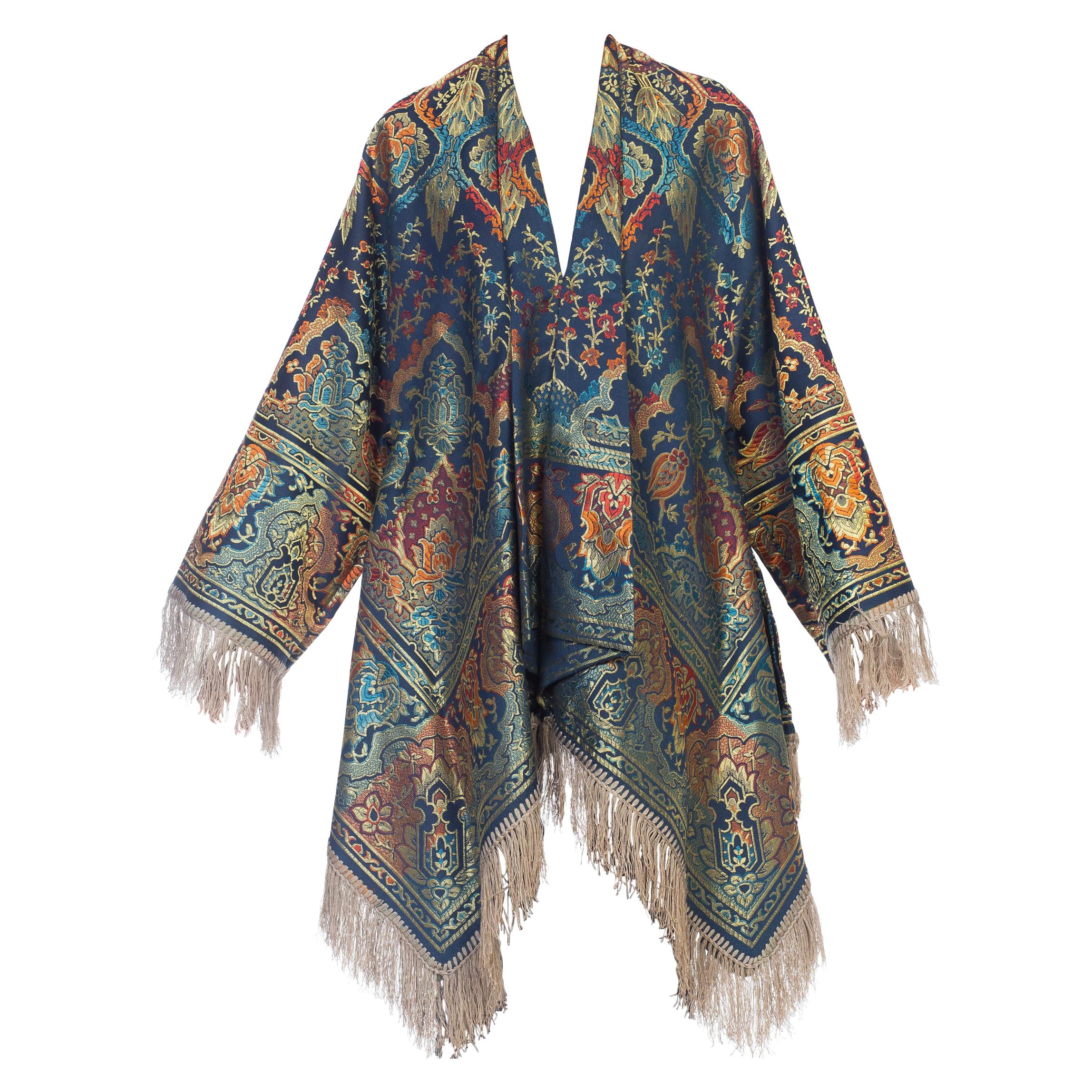Morphew Swing Coat Kimono Jacket Made From 1940s Fabric