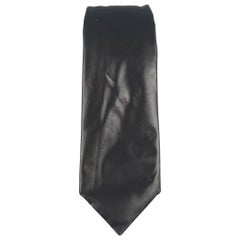 JIL SANDER Black Polyester Tie