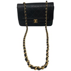 Chanel Classic Black Diana Bag