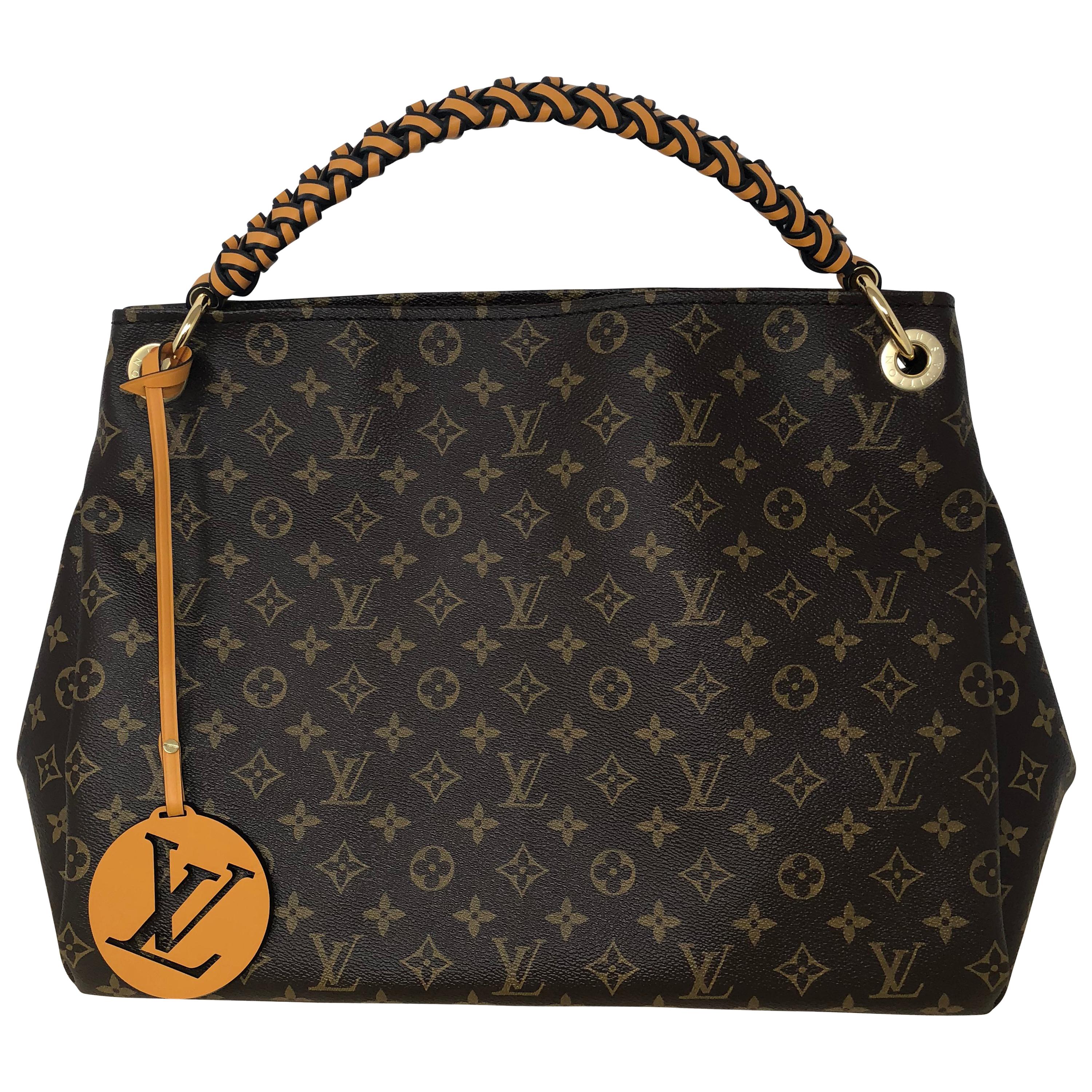 louis vuitton braided strap bag