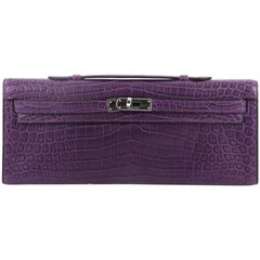 Hermes Kelly Cut Pochette Niloticus Krokodil