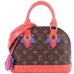 Louis Vuitton Alma Handbag Limited Edition Totem Monogram Canvas BB