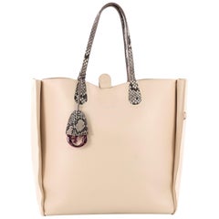Christian Dior Addict Shopping Tote Leather