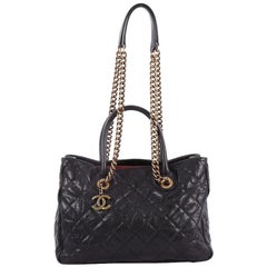 Chanel Shiva Tote Quilted Caviar Medium