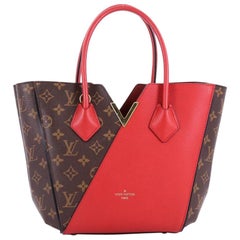 Used Louis Vuitton Kimono Handbag Monogram Canvas and Leather PM
