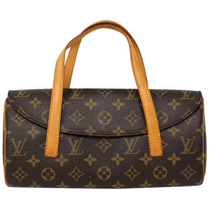 Authentic Louis Vuitton Sonatine Monogram Clutch Handbag